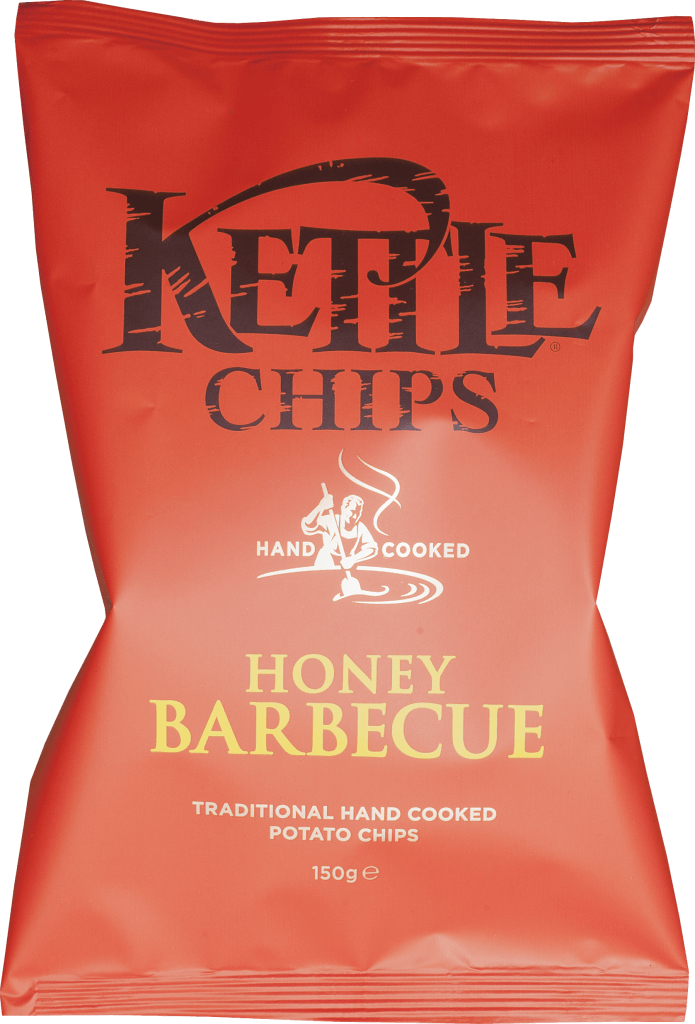 Kettle Chips "Honey Barbecue" available in our farm store "chick-inn"